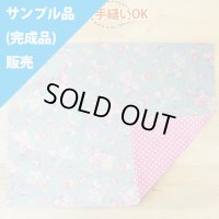 《即納》★サンプル品(完成品)販売★キャンディくまちゃん ブルー 【ランチョンマット】